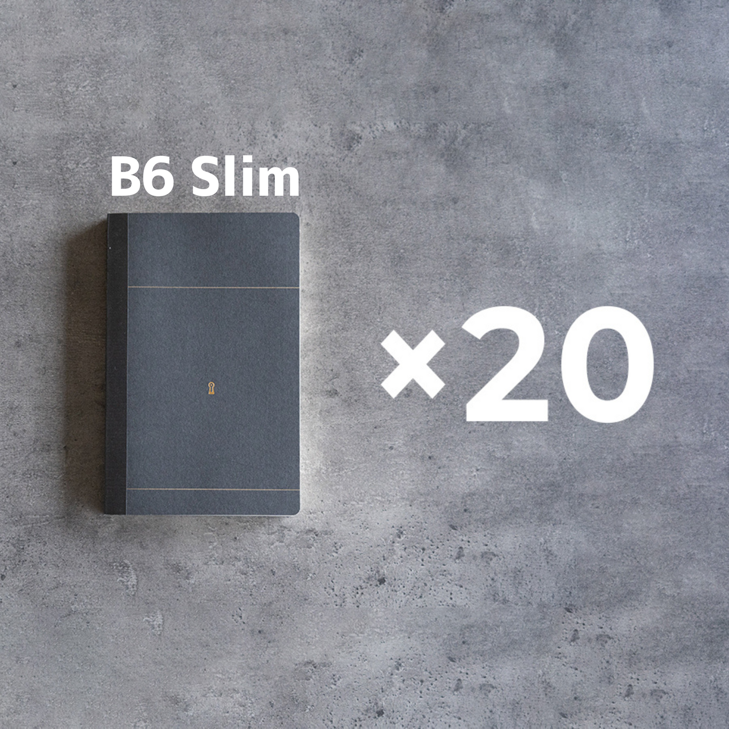 【限定】シン・ノートB6 20冊セット
